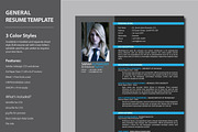 General Resume Templates, a Resume Template by voryu (Thumbnail 1 of 10)