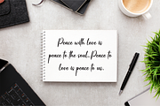Margaretta | Script Font, a Handwritten Font by Scratchones (Thumbnail 5 of 8)