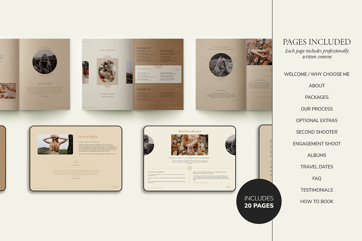 Elegant | Photo Price Guide Canva, a Templates & Theme by Studio Leelou (Photo 2 of 9)