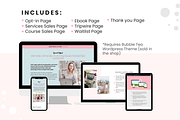 Pastel Sales Funnel Template Set, a WordPress Template by ltsdesigns (Thumbnail 2 of 3)