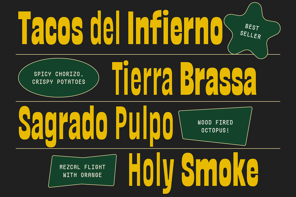 GW Quetaro Pro, a Font by Goodwheel Studio (Photo 6 of 18)