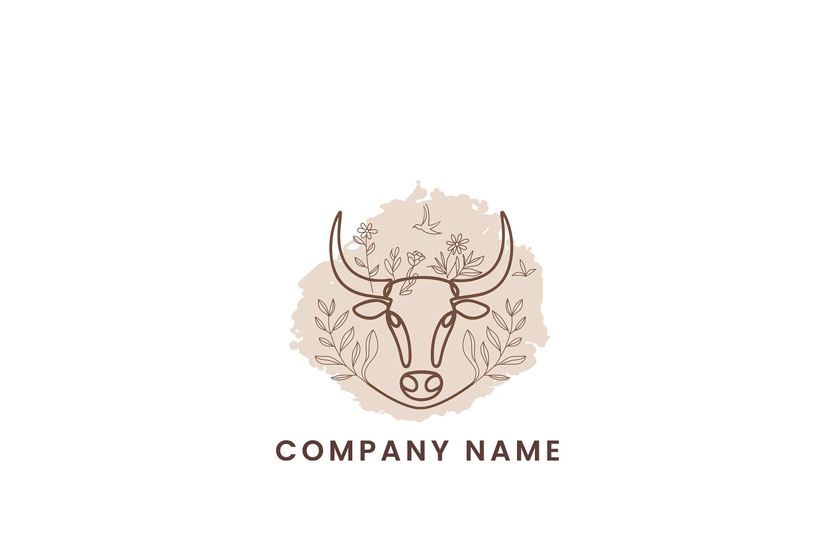 Elegant Organic Farm Logo, a Branding & Logo Template by HueNestify