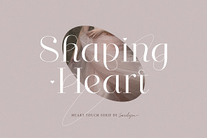 Shaping Heart - Lovely Serif