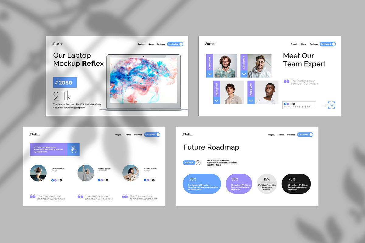 Reflex Clean Minimal Presentation, a Presentation Template by Soraclod (Photo 4 of 9)