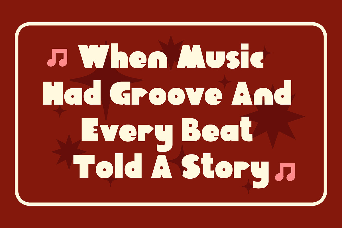 Nyron – Vintage Geometric Font, a Sans Serif Font by Huge Dream Studio (Photo 8 of 9)