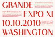 Kalesi Blur, a Sans Serif Font by Craft Supply Co. (Thumbnail 4 of 8)