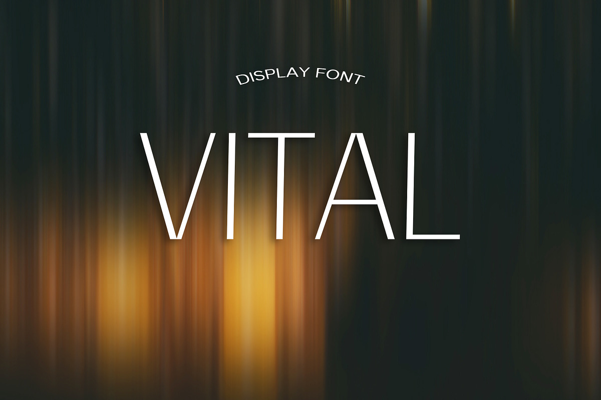 VITAL font