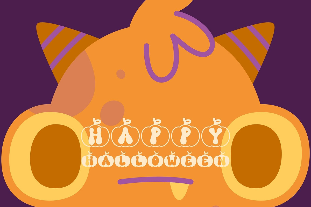 Pumpkin Party is a Halloween font, a Handwritten Font by Brown Cupple (Photo 2 of 10)