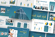 Marketing - PowerPoint Template, a Presentation Template by QR Design Studio (Thumbnail 1 of 3)