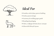 Signature Woodland Illustration Set, an Object Graphic by Hughes Studio (Thumbnail 7 of 8)