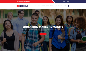 Education HTML Template - Eduhome