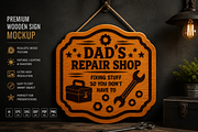 Dad's Garage Signs Workshop, an Object Graphic by OTVEY DESIGN (Thumbnail 8 of 13)