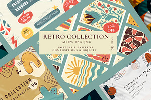 Modern Art - Retro Bundle | 6 in 1