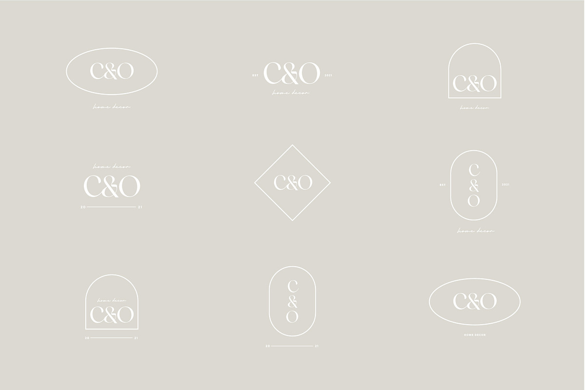 Cotton Minimal Logo Kit PSD,AI,EPS, a Branding & Logo Template by Studio Witzenhausen (Photo 5 of 10)