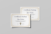 Certificate Mockup, an Advertising Mockup by ZifaraDesign (Thumbnail 4 of 11)
