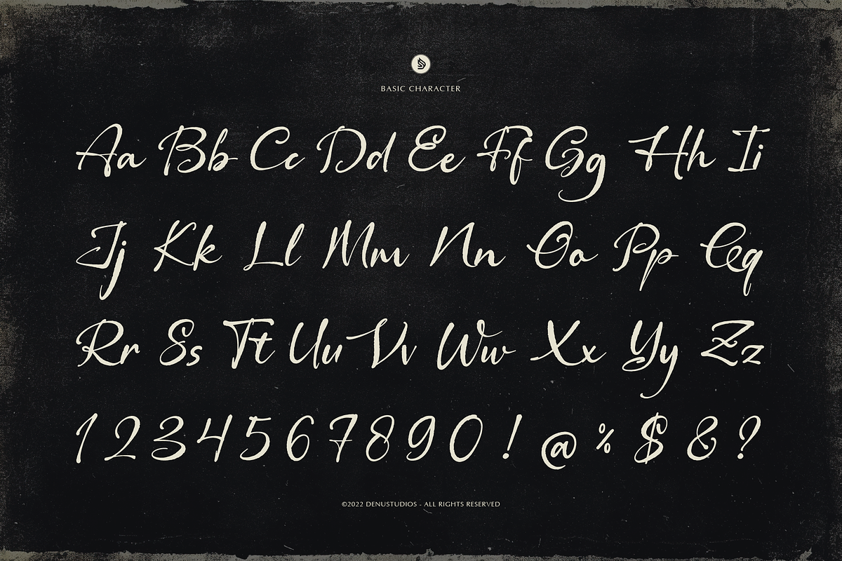Memories Semesta Script Handwritten, a Script Font by Denustudios (Photo 10 of 12)