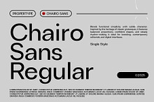 ChairoSans