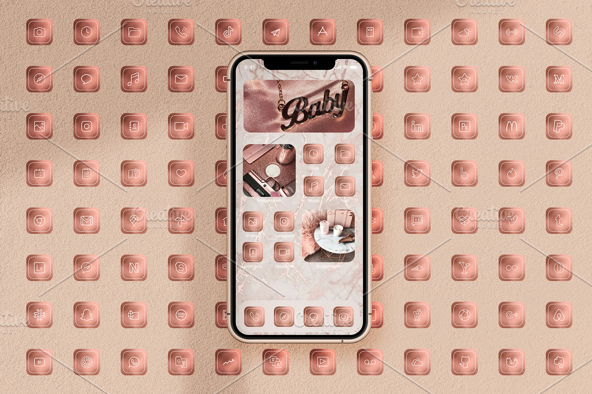 Golden - iOS 14 App Icons Pack, an Icon by iosey (Photo 3 of 3)
