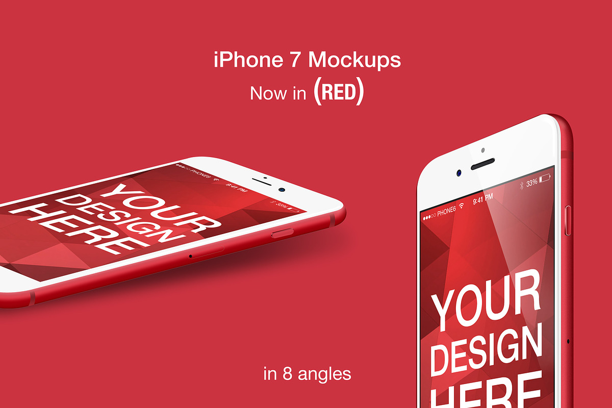 Apple Devices Mockups Bundle, an iPhone Mockup by RadekBroz (Photo 9 of 20)