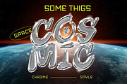 Qebox Chrome - 3D SVG Font, a Handwritten Font by productype1 (Thumbnail 3 of 11)