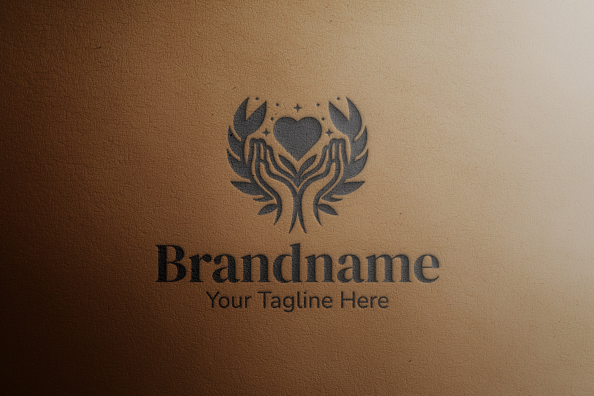 Healing Hands Logo Design Template preview 6