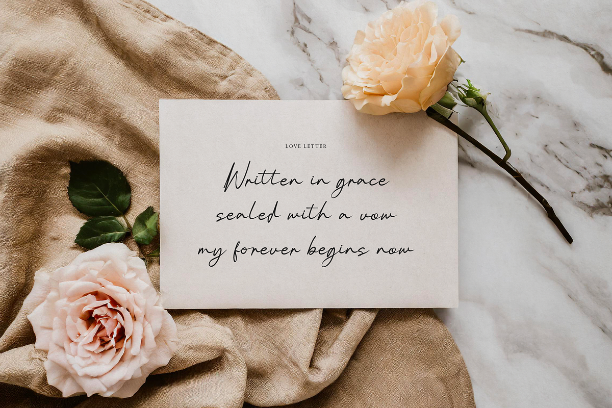 Pelagrium | Handwritten Script, a Script Font by gracetype_studio (Photo 6 of 12)
