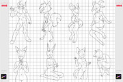 Procreate Gothic Anime Feature Brush, a Brush Add-On by ArtPrintBabe (Thumbnail 12 of 16)