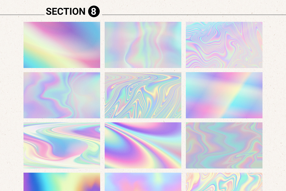 Gradients Abstract Texture Shapes, a Texture Graphic by Veris Studio (Photo 24 of 50)