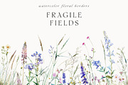 Waterolor Floral Borders Bundle, a Decorative Illustration by Lana Elanor (Thumbnail 66 of 97)