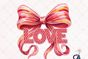 Valentine Coquette Vibes PNG, an Illustration by Creative Art