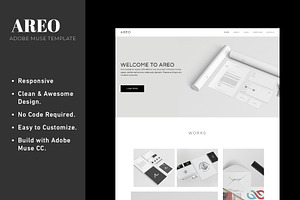 Adobe Muse Responsive Template
