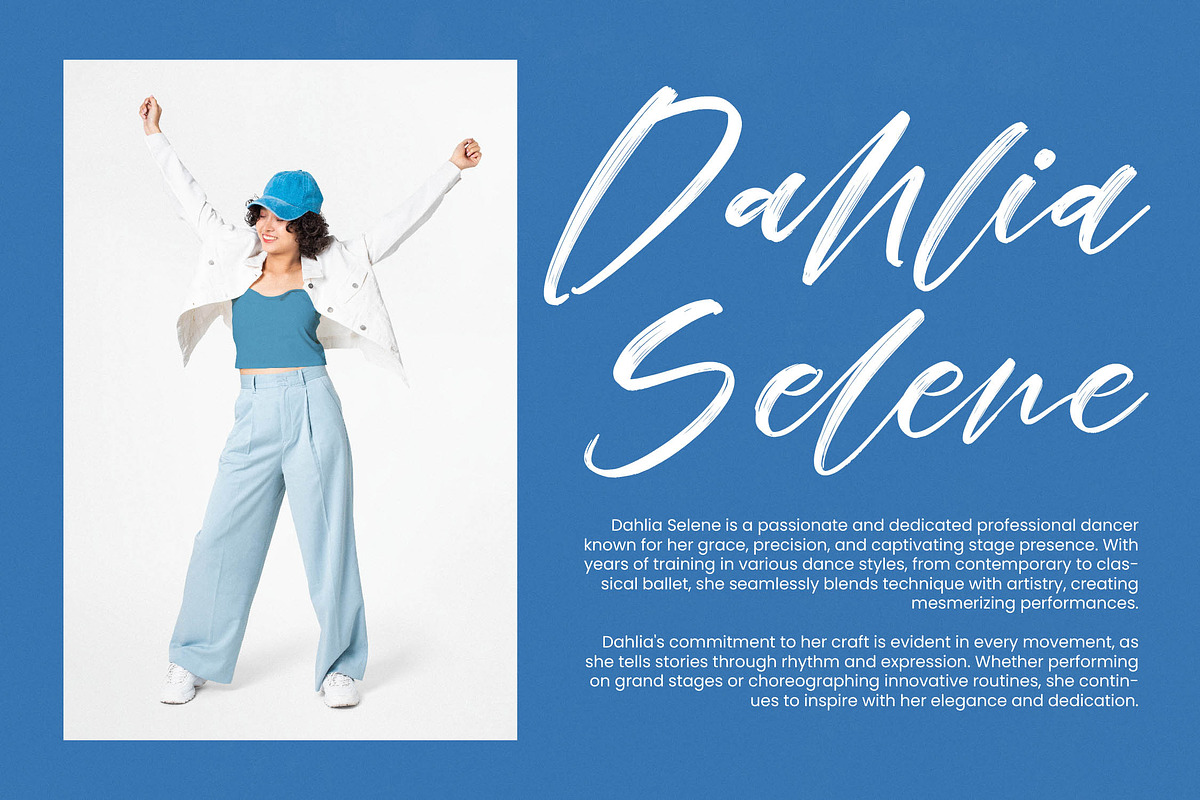 Ankara Stream Modern Handbrush Font, a Script Font by stylishtype.co (Photo 6 of 20)