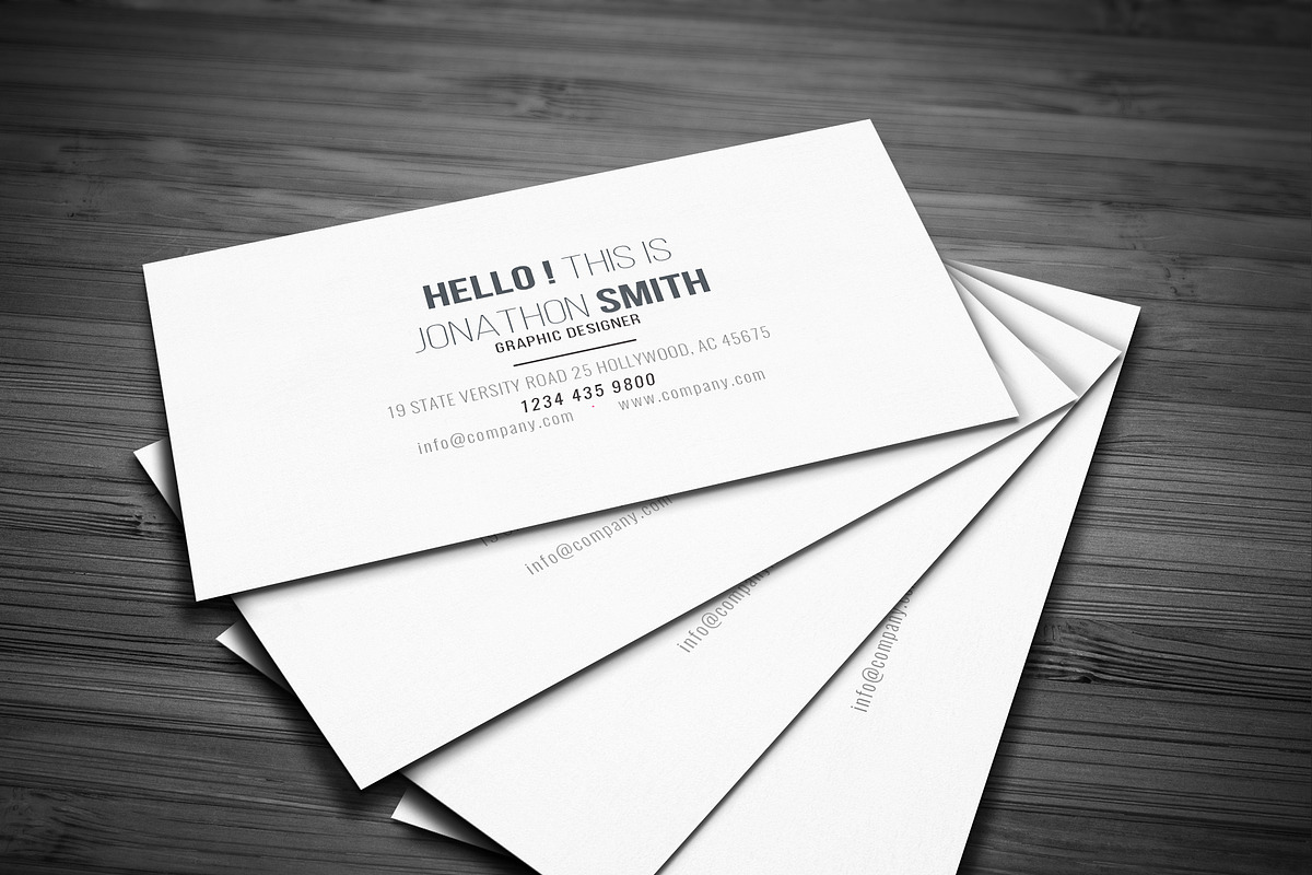 Forest Business Card, a Business Card Template by DesignGhar (Photo 4 of 6)