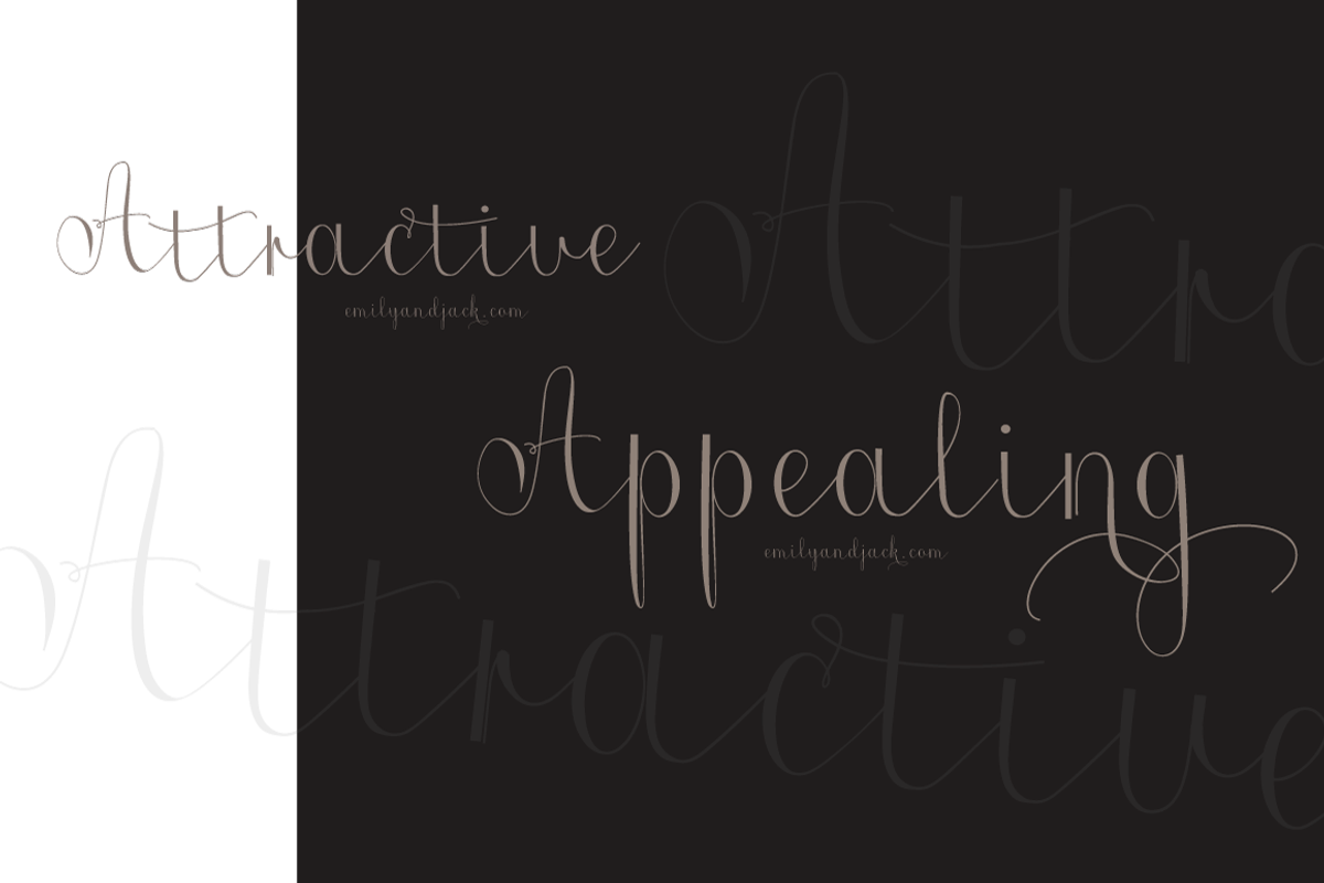 Roicamonta otf font preview 3