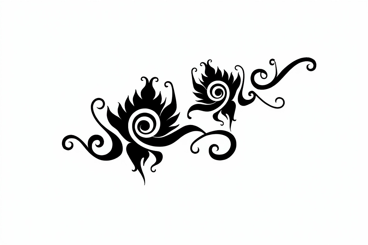 Elegant flower decorative design, an Illustration by Amazin_art (Photo 18 of 21)