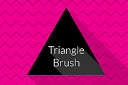 Triangle Brush Photoshop, a Brush Add-On by Simplex Opera (Thumbnail 1 of 5)