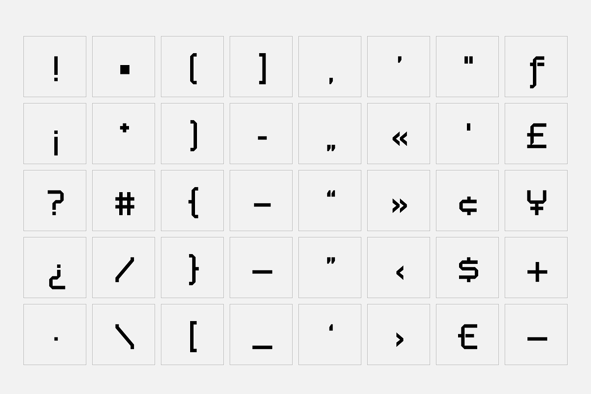 Flip - Square font, a Sans Serif Font by SelfBuild Type (Photo 11 of 12)