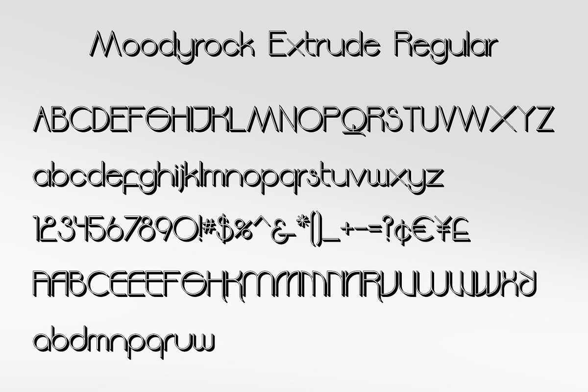MOODYROCK, a Sans Serif Font by greatypes studio (Photo 14 of 18)