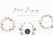 Blush Burgundy Flower, a Decorative Illustration by heyiamalice (Thumbnail 5 of 9)