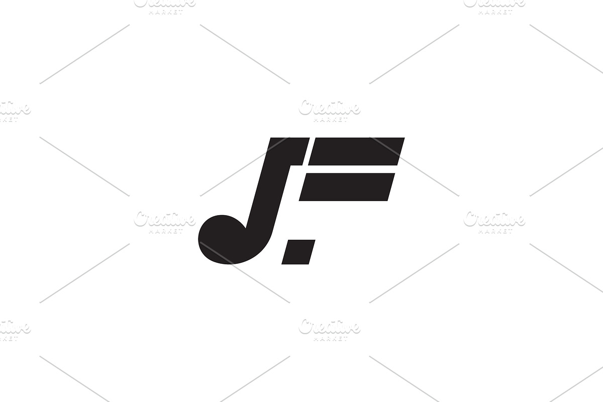 Letter F Music Logo, a Branding & Logo Template by Abir Hossain Waffi (Photo 3 of 3)