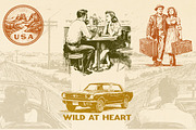 USA Retro Road Trip illustrations, an Object Illustration by Nocturnal Wolf (Thumbnail 4 of 19)