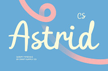 CS Astrid – Script Font