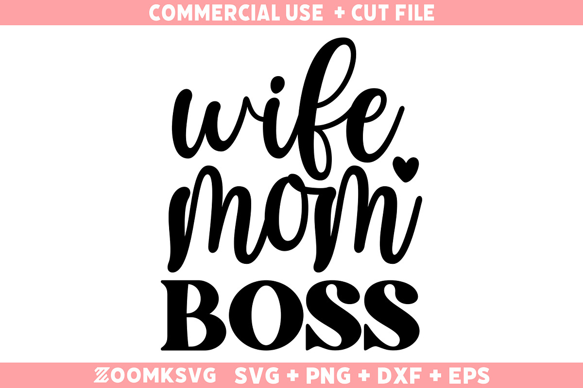 Mom SVG Bundle, Mama SVG Bundle, an Illustration by ZoomkSVG (Photo 37 of 42)
