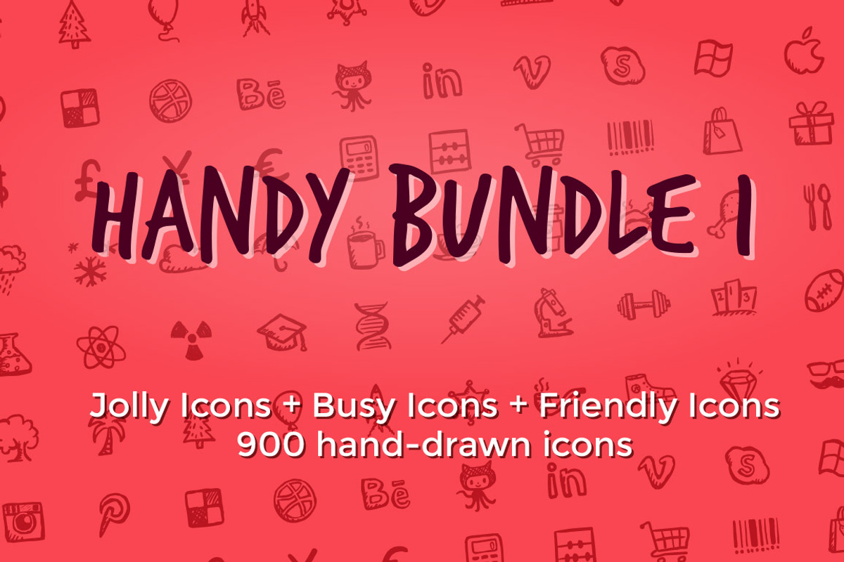 Handy Bundle 1, an Icon by Hand-Drawn Goods (Photo 1 of 4)