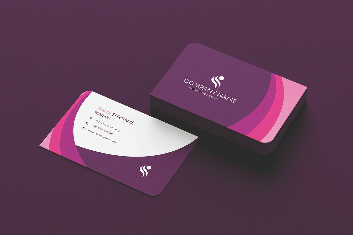 woman business card template, a Business Card Template by Workhu (Photo 1 of 5)