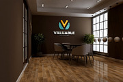 Cafe & Office Scene Wall Logo Mockup, an Advertising Mockup by Ayy (Thumbnail 14 of 18)