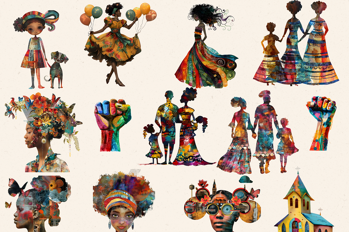 SURREAL JUNETEENTH CELEBRATION, a Person Illustration by Daring Digies (Photo 7 of 16)