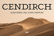 Cendrich - Slab Serif Font, a Slab Serif Font by Tiga Type (Thumbnail 1 of 10)