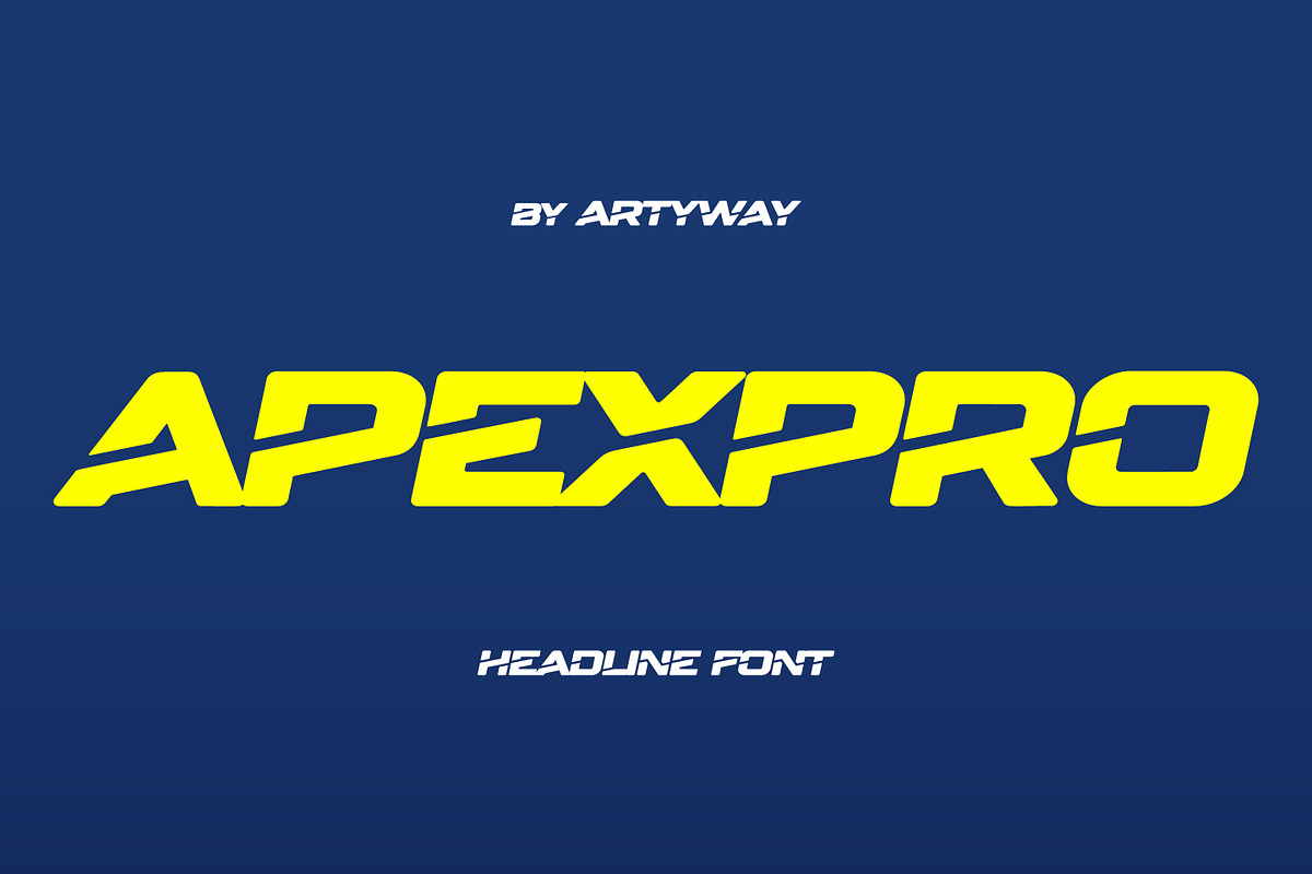 Sport Headline & Logo Font, a Font by artyway (Photo 1 of 6)