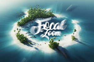 Focal Zoom Photoshop Action